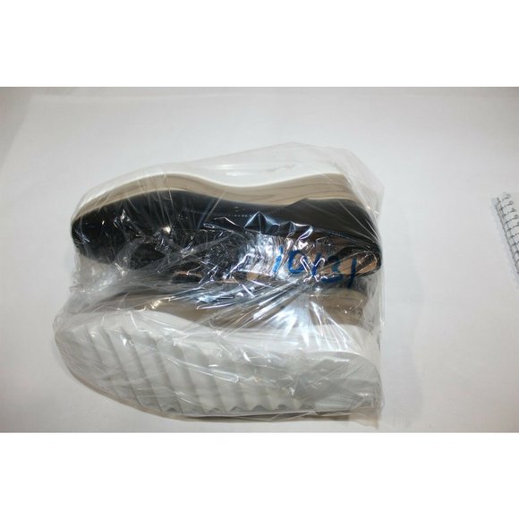 Shoes Black Shiny 3" Platform SZ 6.5 - Picture 8 of 8